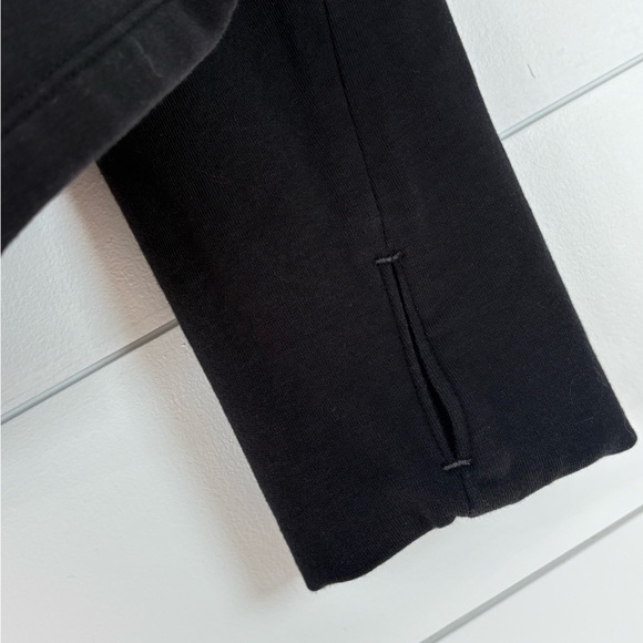 Athleta Idyllwild Long Sleeve Crewneck Sweatshirt Black Size L - Picture 5 of 7